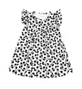Soccer Milk Silk Flutter Dress
