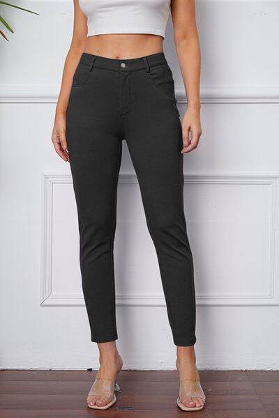 Basic Bae Stretch Stitch Women Pants