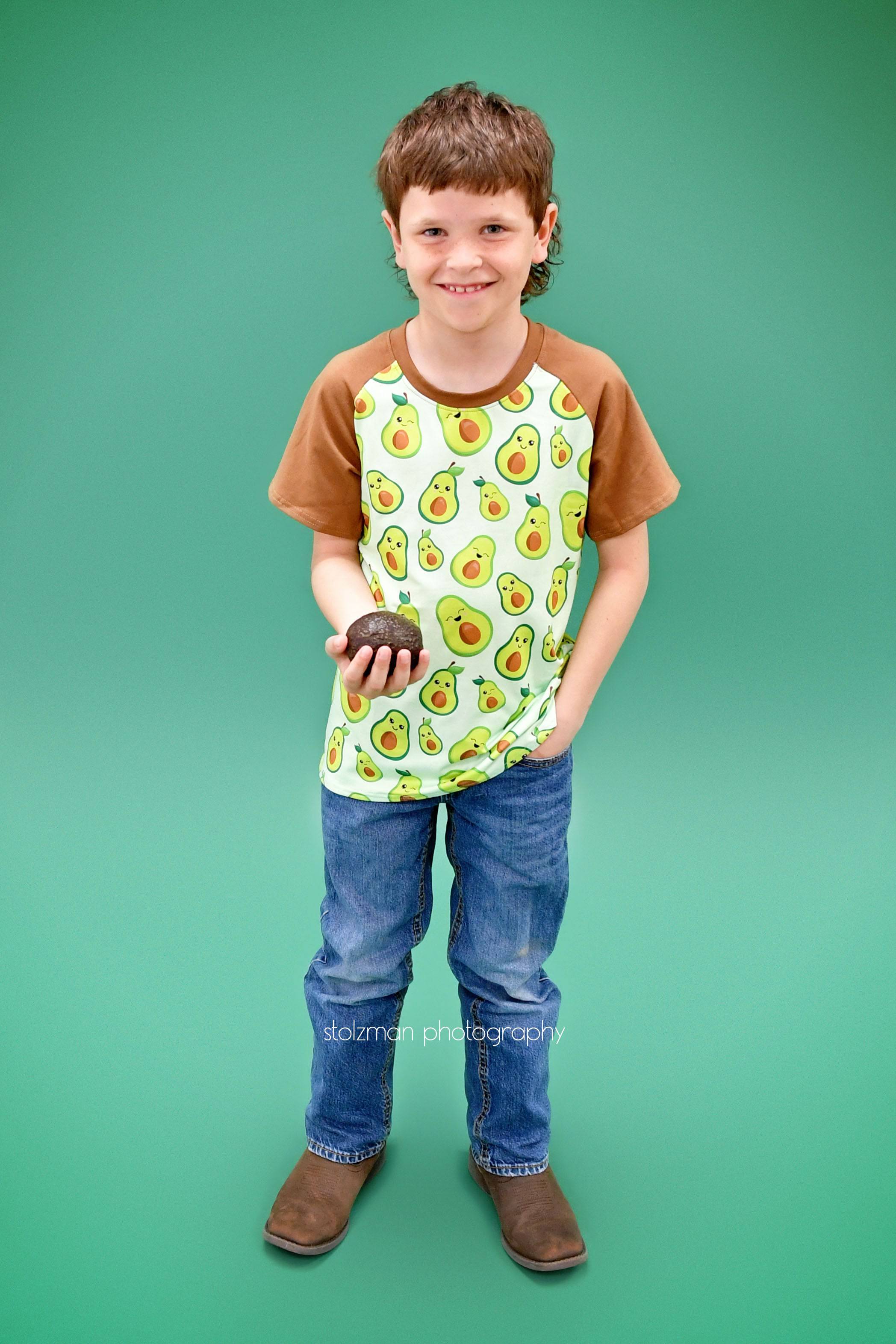 Avocado Milk Silk Raglan