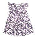 Baseball Milk Silk Flutter Dress