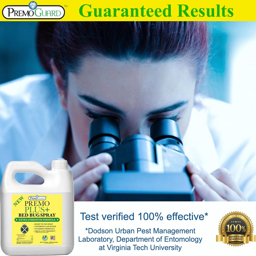 Bed Bug Plus - All Natural Non-Toxic - By Premo Guard