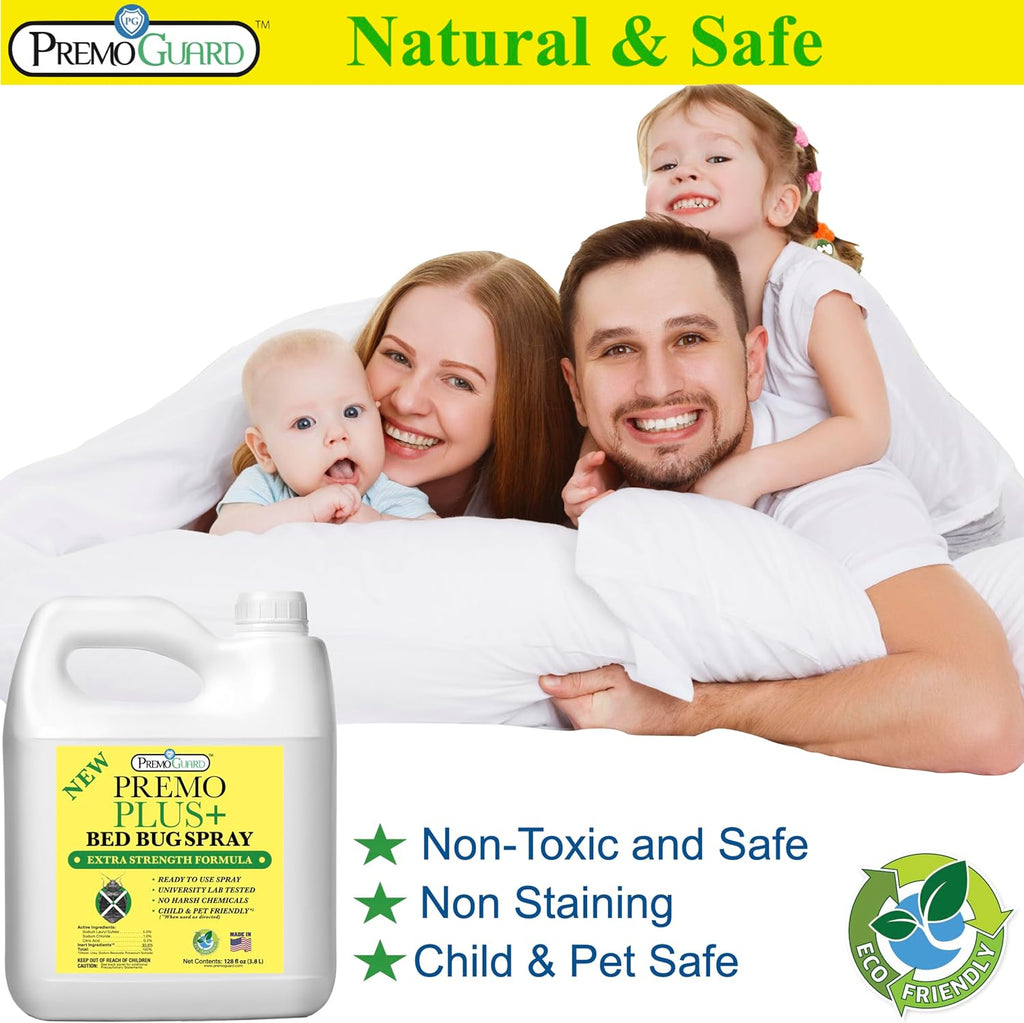 Bed Bug Plus - All Natural Non-Toxic - By Premo Guard