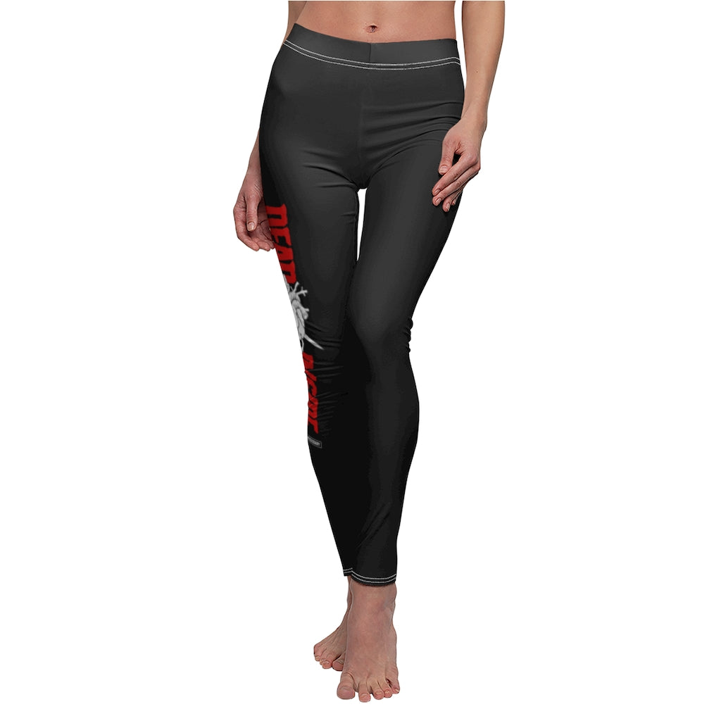 Dead Inside Leggings Black