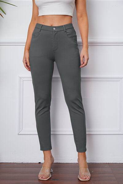 Basic Bae Stretch Stitch Women Pants