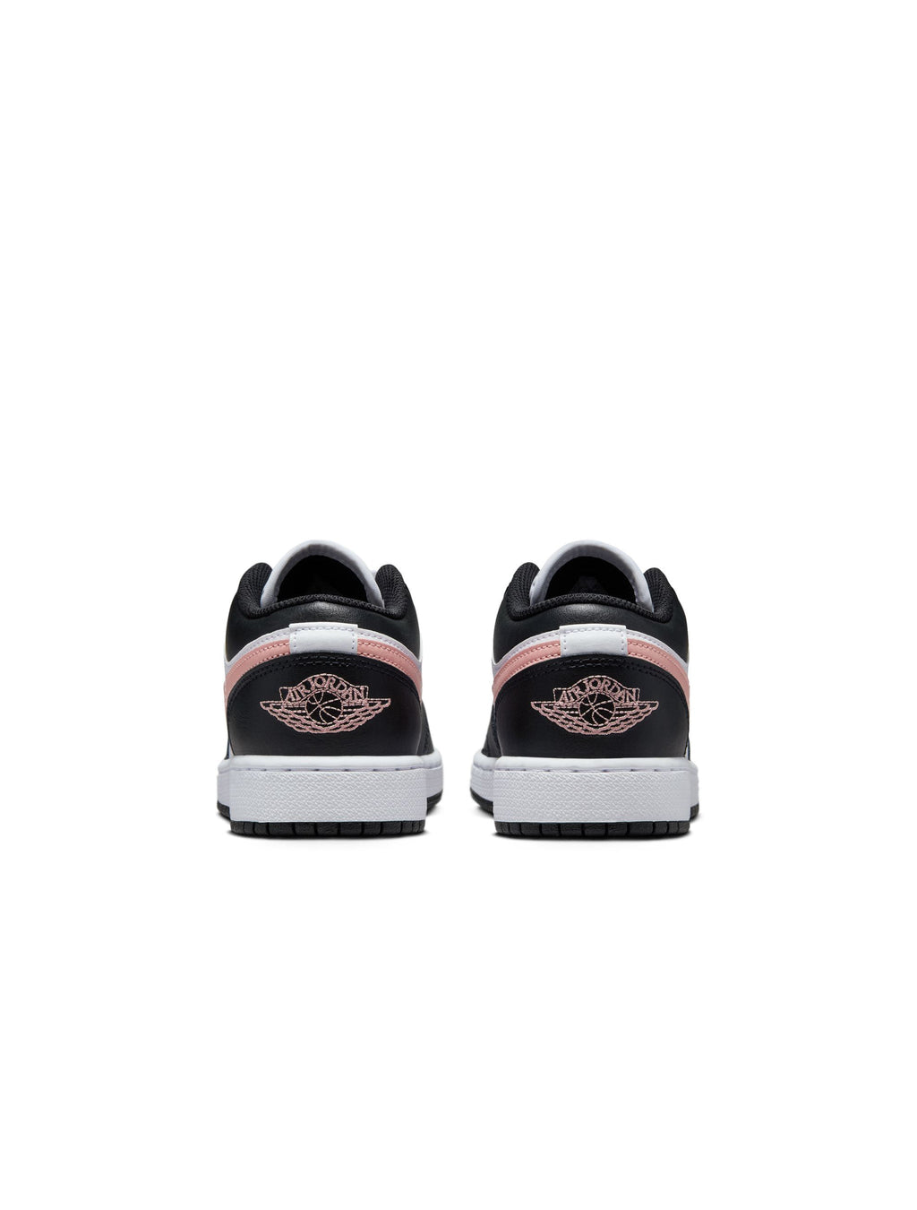 Air Jordan Big Kids 1 Low - White/Rustic Pink