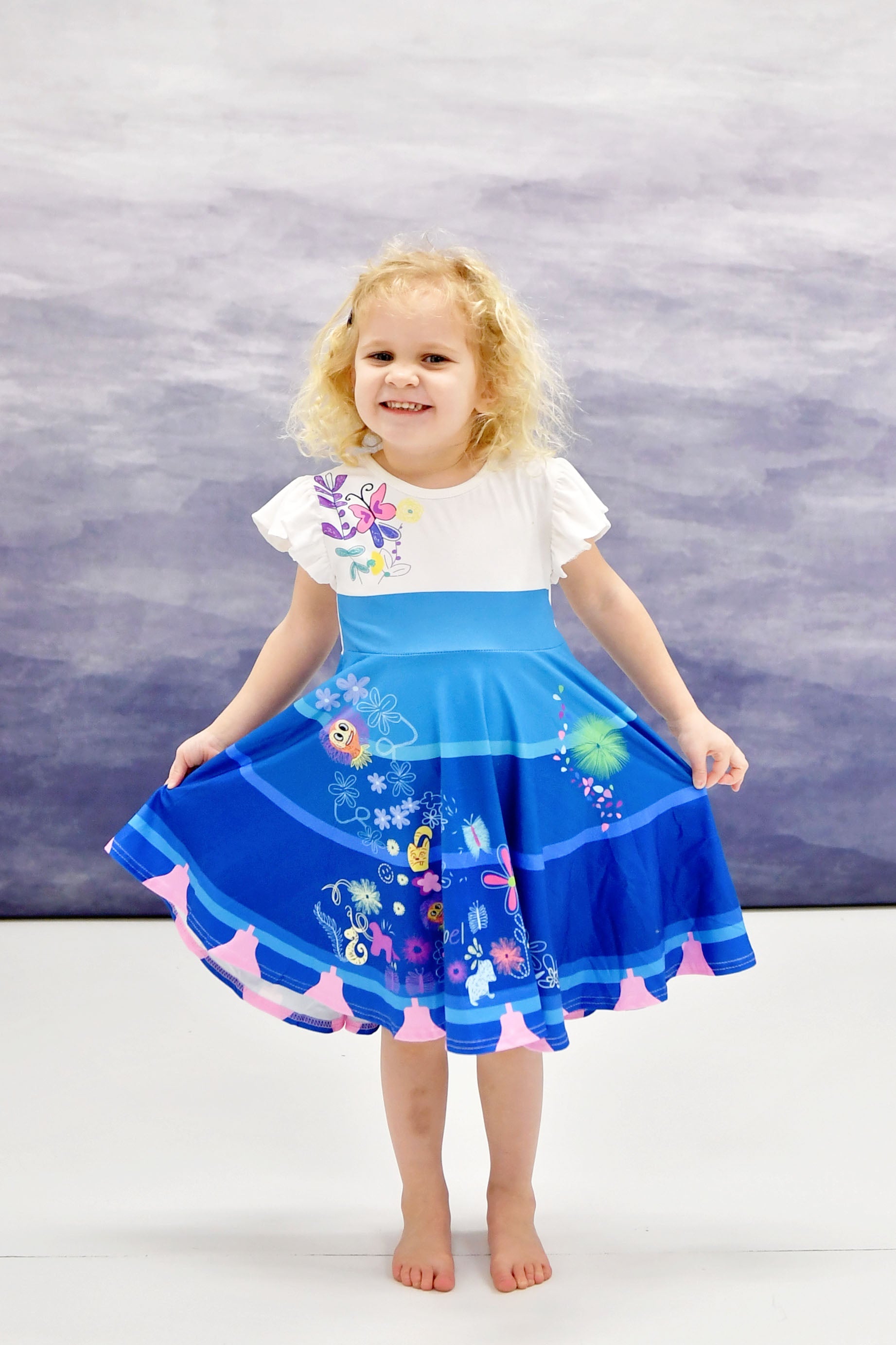 Miracle Sister Flutter Twirl Dress