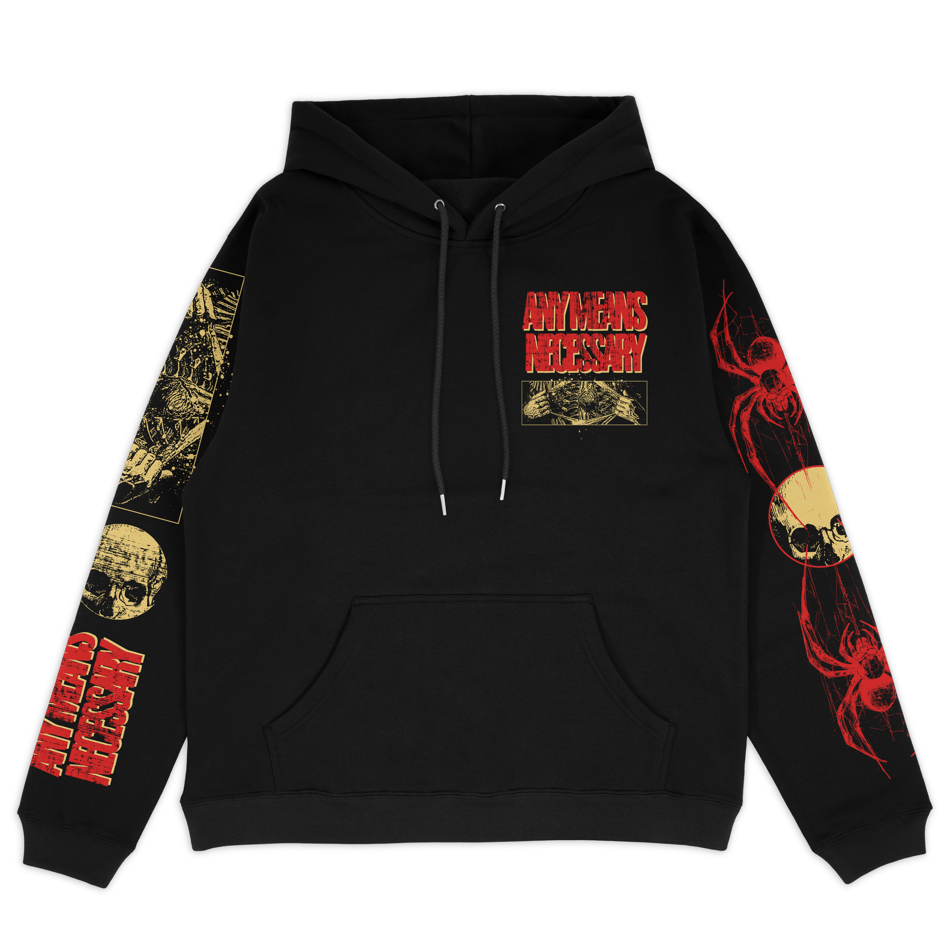 Death Weaver Pullover Hoodie Black