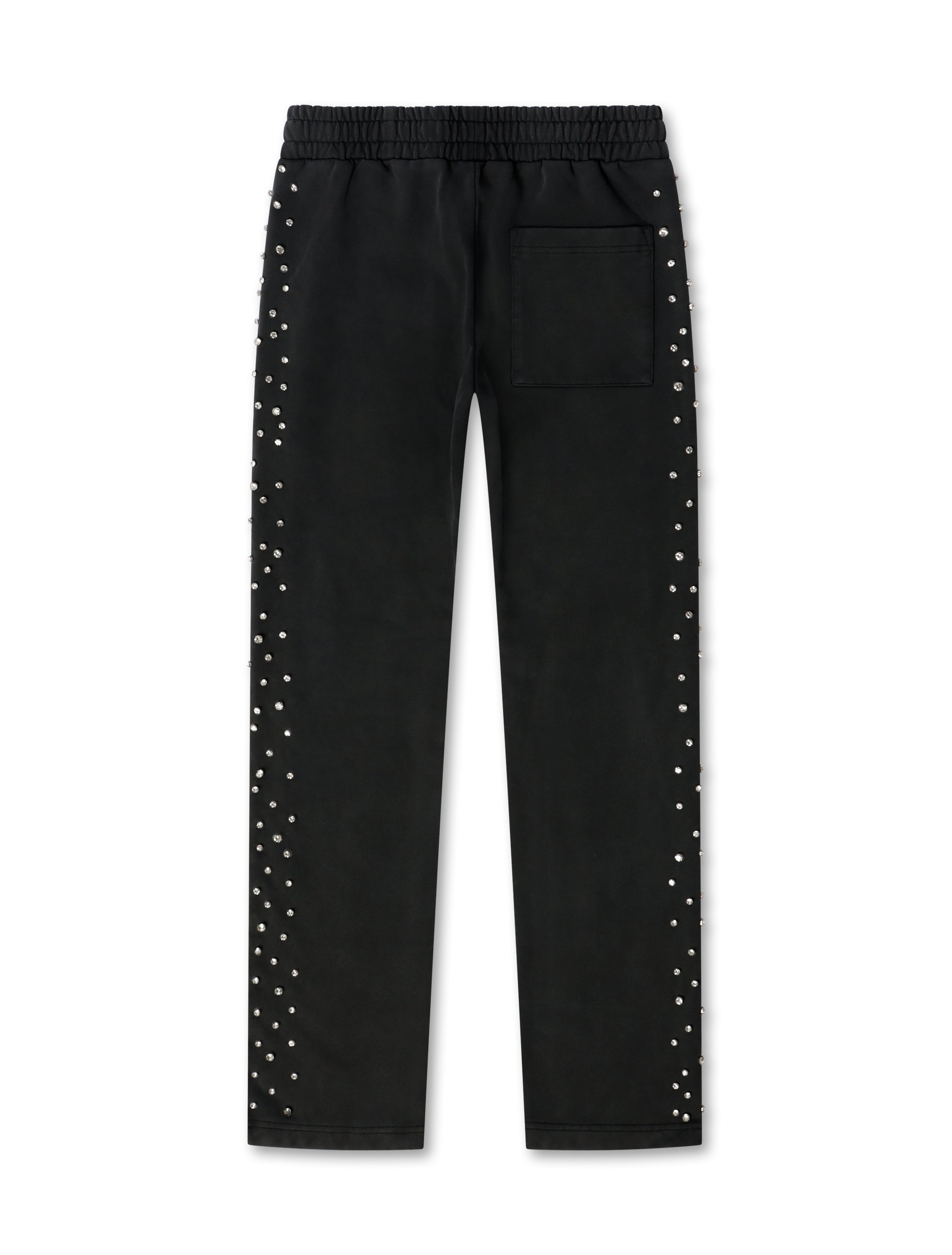 Embellish Ice Lounge Rhinestone Sweatpants - Black