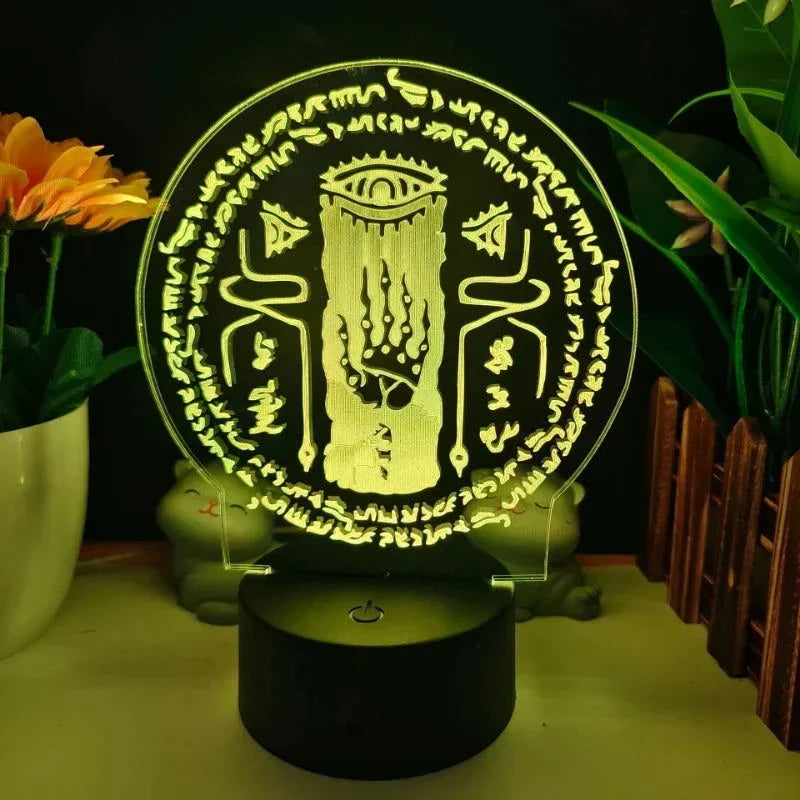 Legend of Zelda Night Lights Anime 3D Led Lamp Link Tears Of The Kingdom Lighting Bedroom Decoration