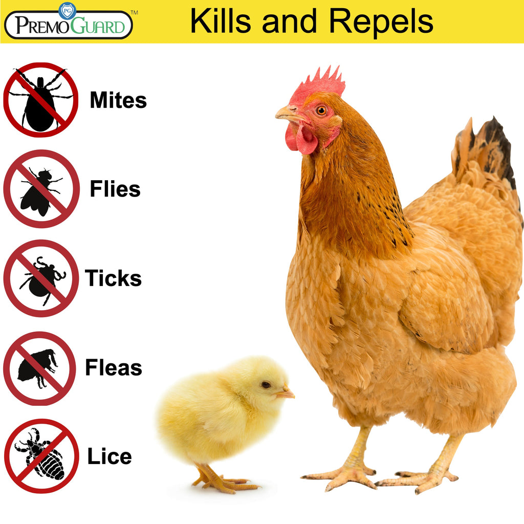 Poultry Spray - Plant Based All Natural Non-Toxic - By Premo Guard