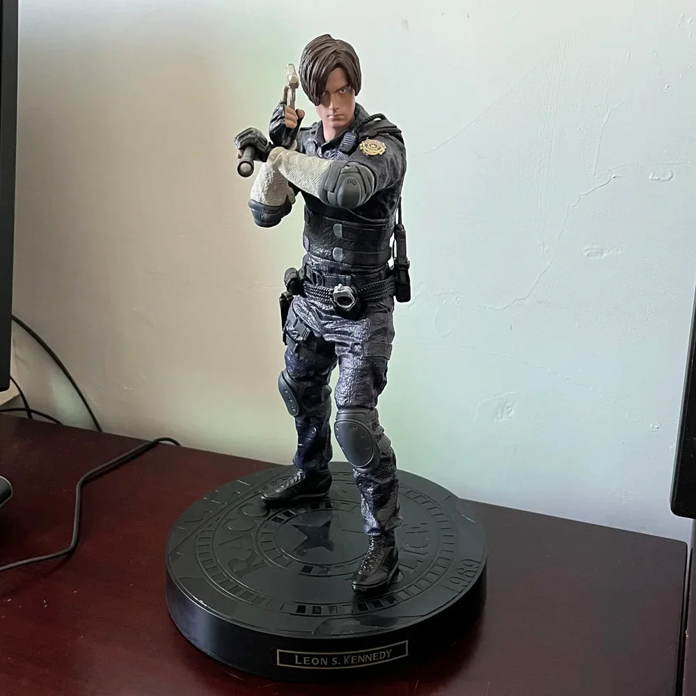 Ada Wong, Jill Valentine, Leon Scott Kennedy Figure, Resident Evil Anime Gaming Figurines 13 in