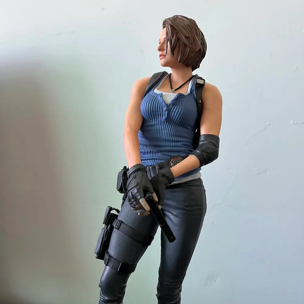 Ada Wong, Jill Valentine, Leon Scott Kennedy Figure, Resident Evil Anime Gaming Figurines 13 in
