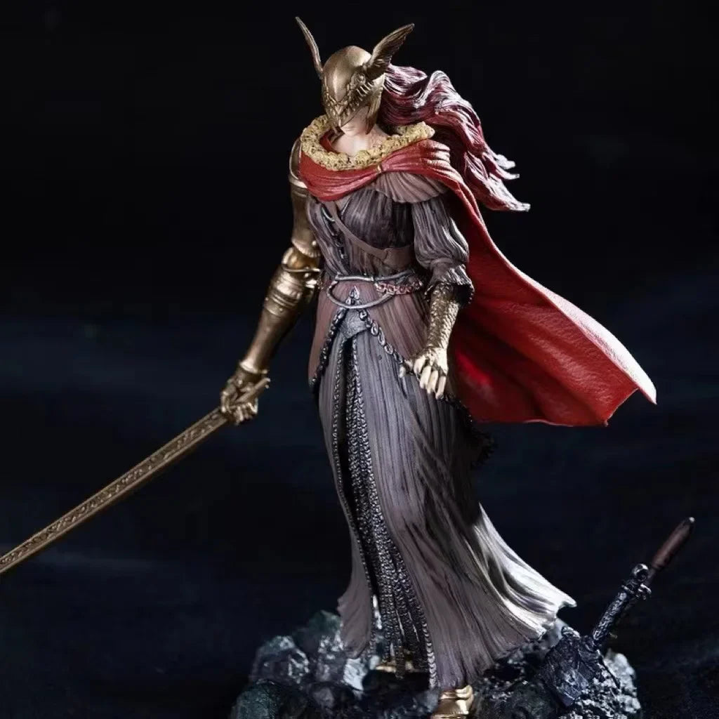 Malenia Blade of Miquella Anime Figure, ELDEN RING Valkyrie Figurine PVC Statue 24 CM