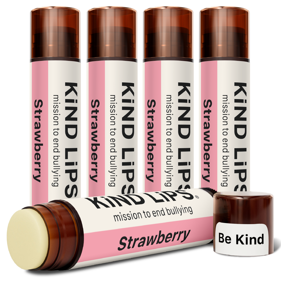 Kind Lips Organic Lip Balm Strawberry | Petroleum Free | Gluten Free | Made in USA