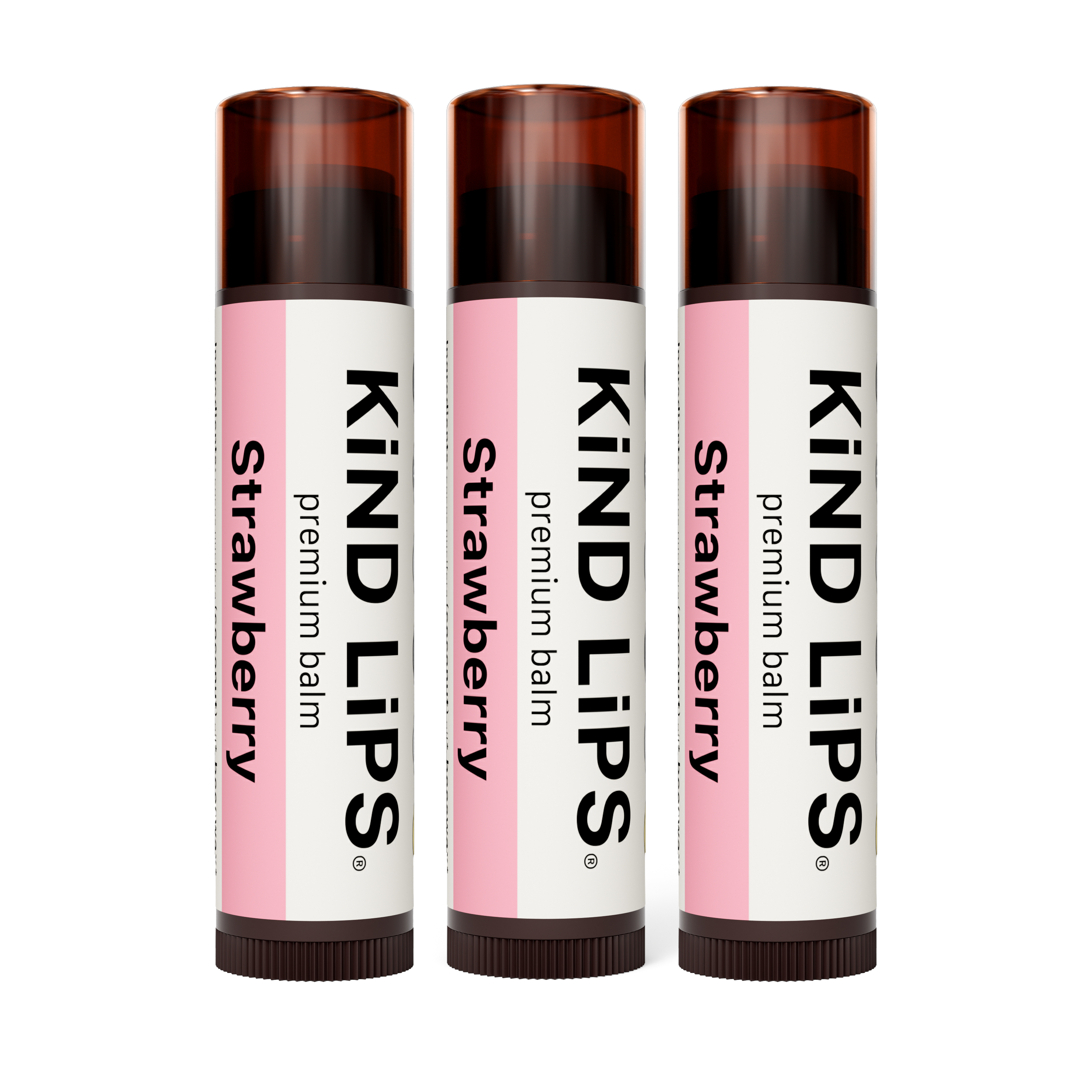 Kind Lips Organic Lip Balm Strawberry | Petroleum Free | Gluten Free | Made in USA