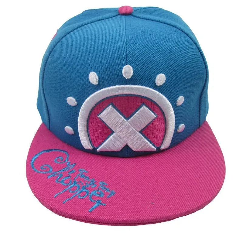 One Piece Chopper and Trafalgar Law Hat, Anime Adult Kids Baseball Cap Cosplay Prop Sun Visor