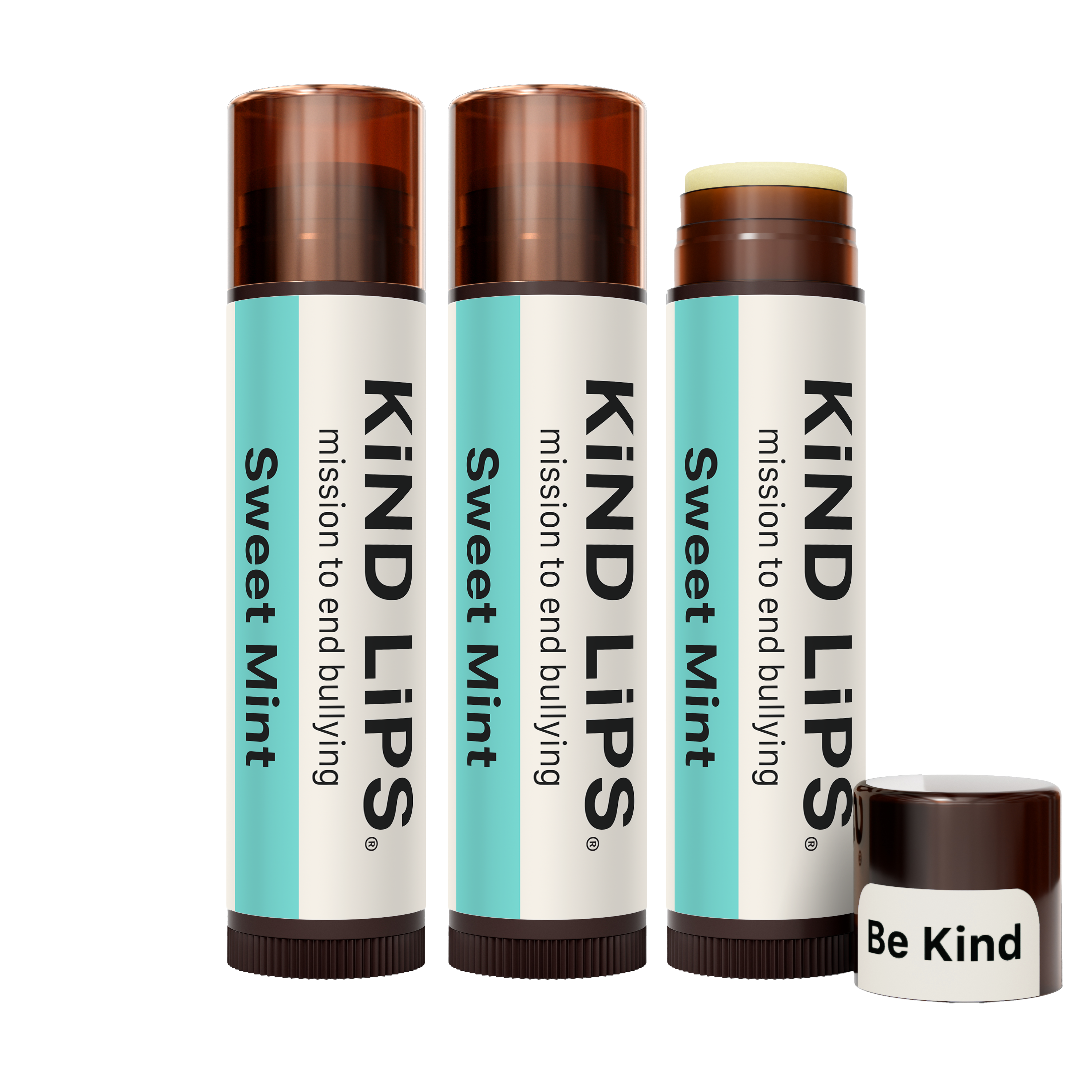 Kind Lips Organic Lip Balm Sweet Mint | Petroleum Free | Gluten Free | Made in USA