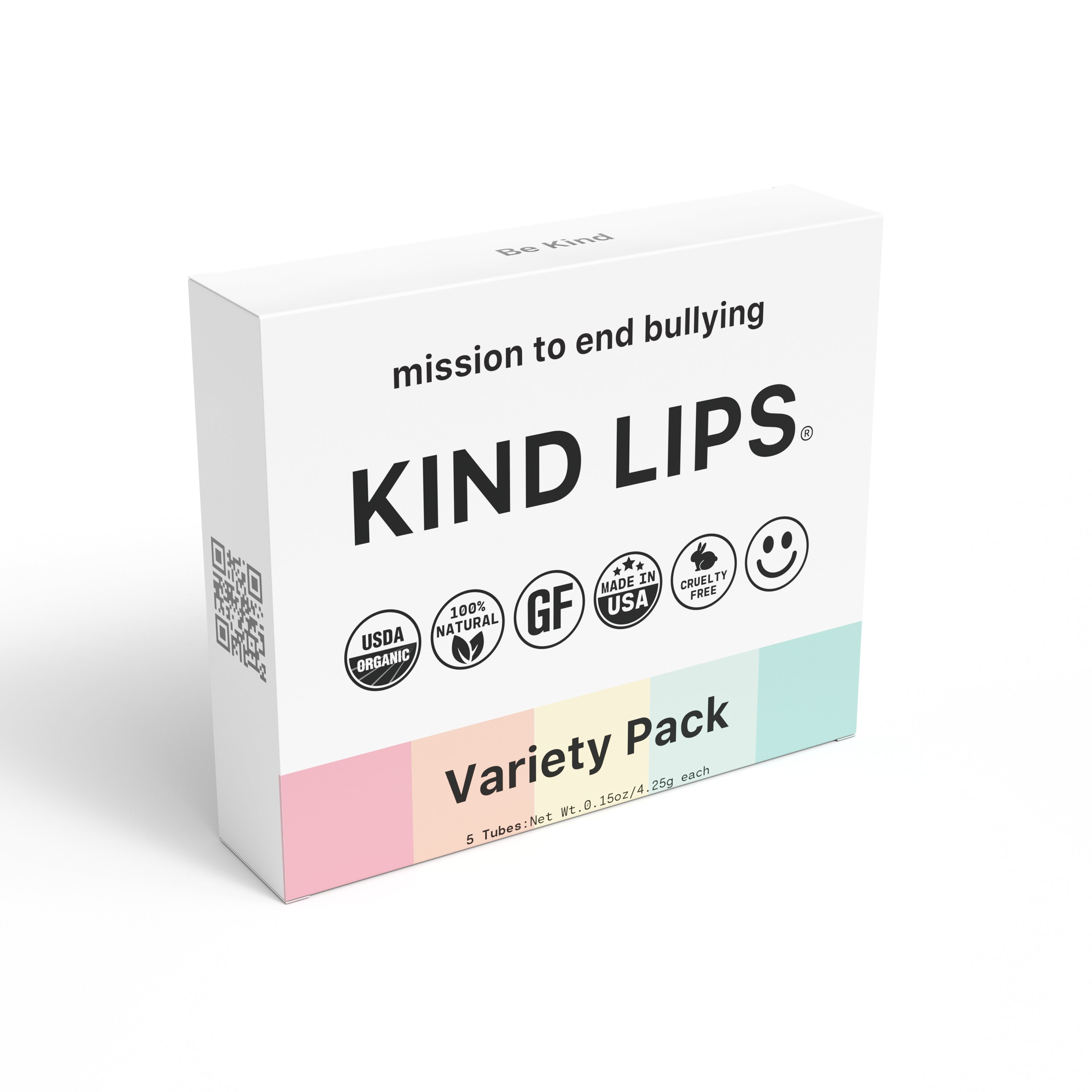 Kind Lips Organic Lip Balm Variety 3 Pack | Multiple Flavors | Made in USA