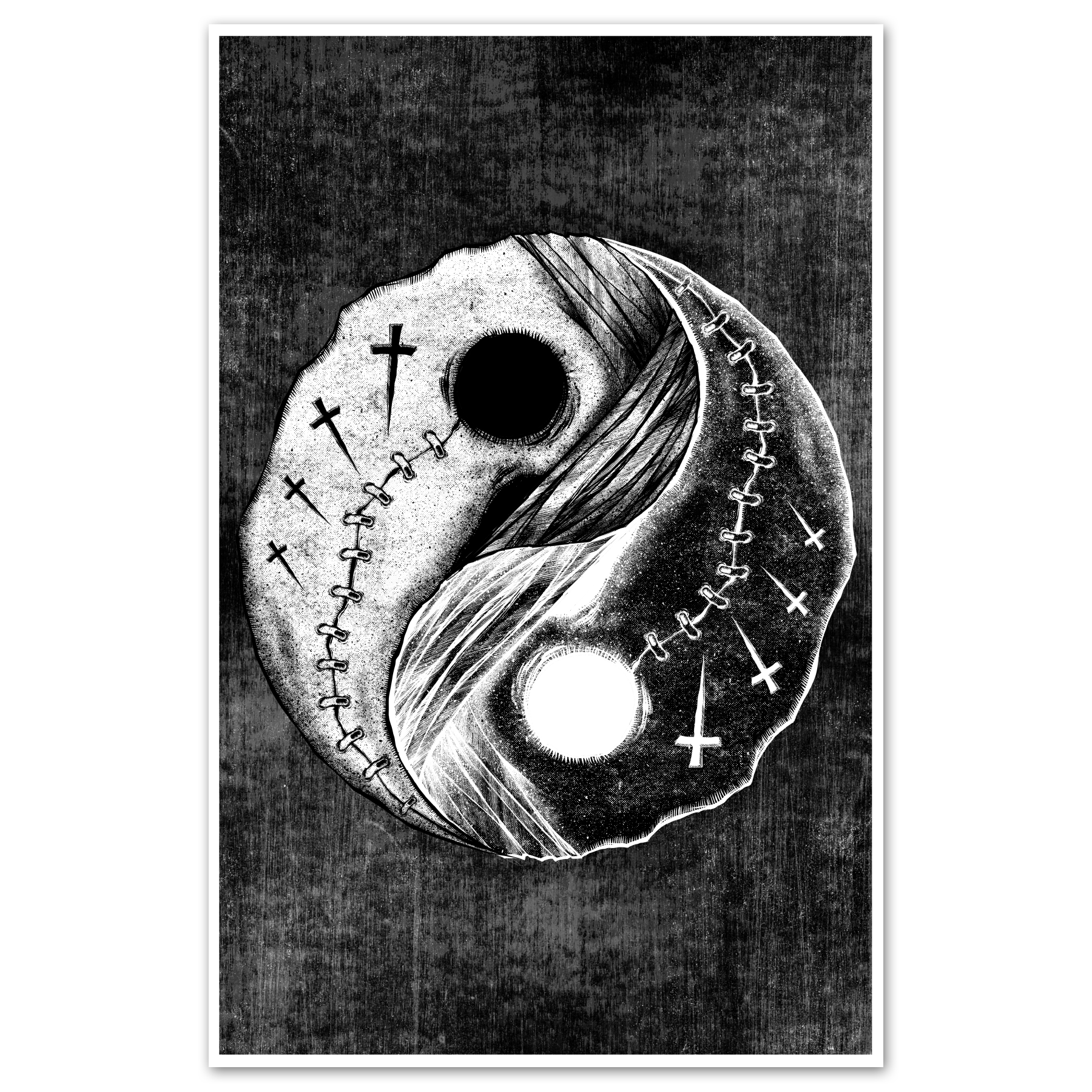 Yin Yang Print