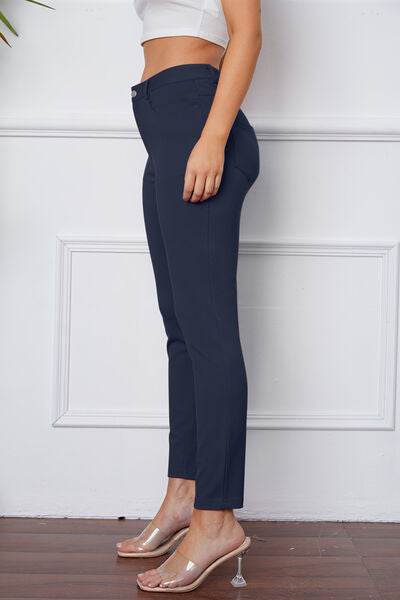 Basic Bae Stretch Stitch Women Pants