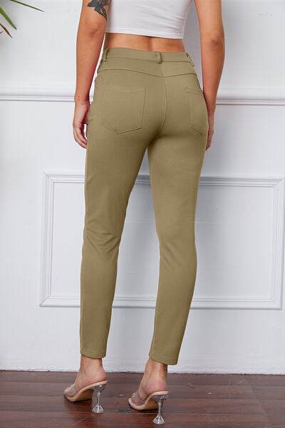 Basic Bae Stretch Stitch Women Pants