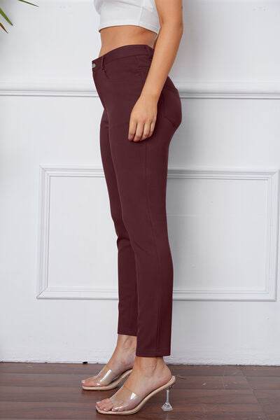 Basic Bae Stretch Stitch Women Pants