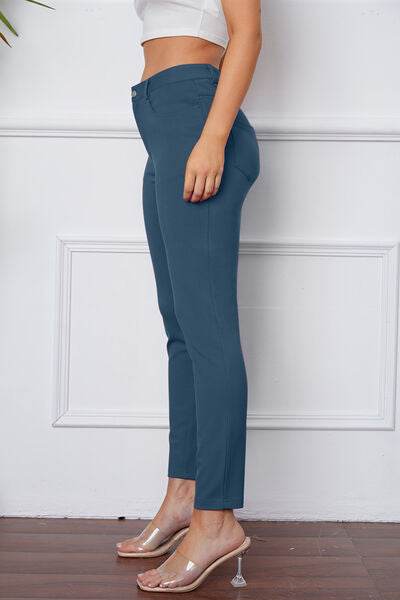 Basic Bae Stretch Stitch Women Pants