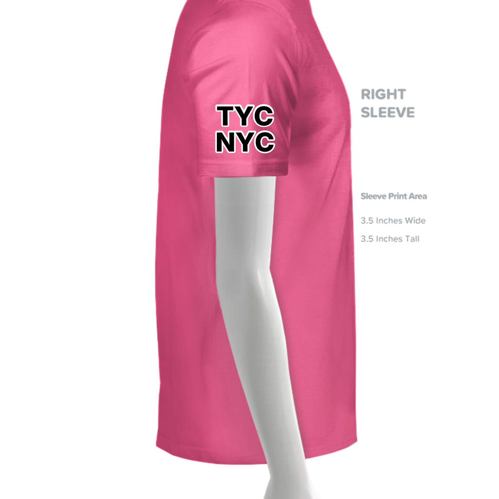 Neon Pink - YST350 - SLEEVE_RIGHT