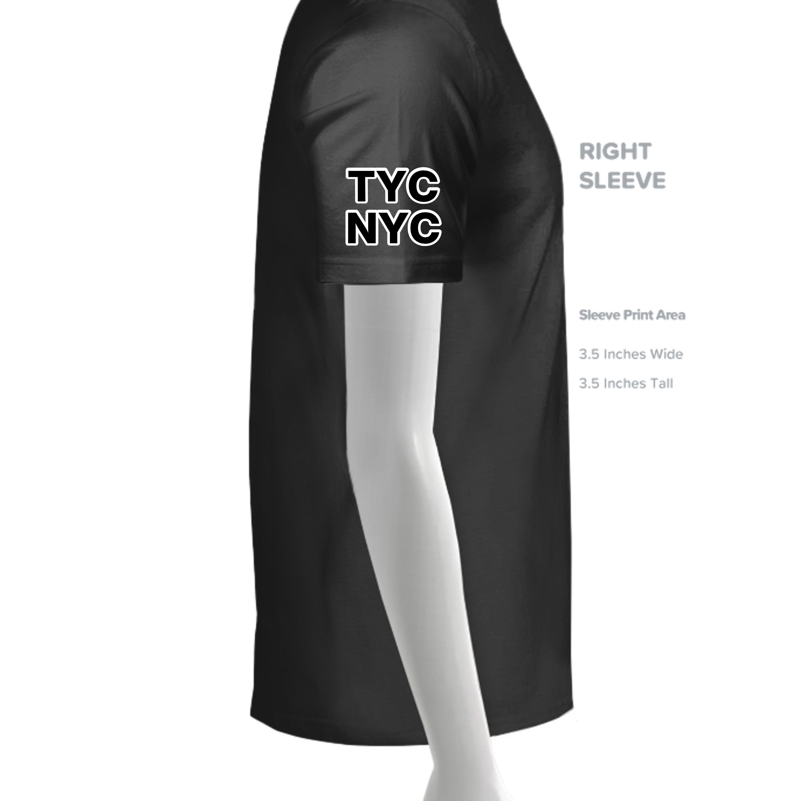Black - YST350 - SLEEVE_RIGHT