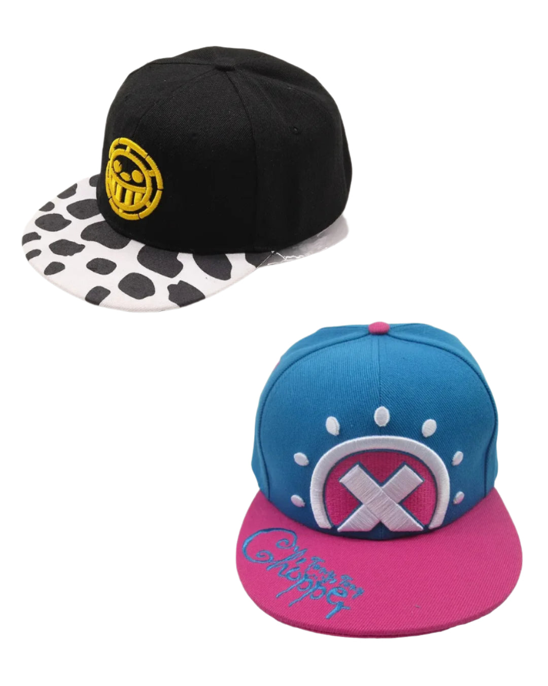 One Piece Chopper and Trafalgar Law Hat, Anime Adult Kids Baseball Cap Cosplay Prop Sun Visor